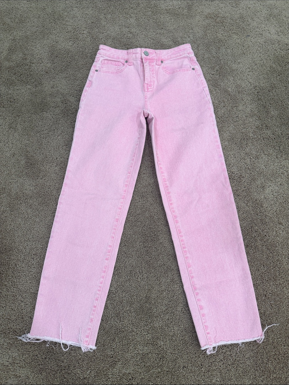 RSQ Pink Straight-Leg Jeans